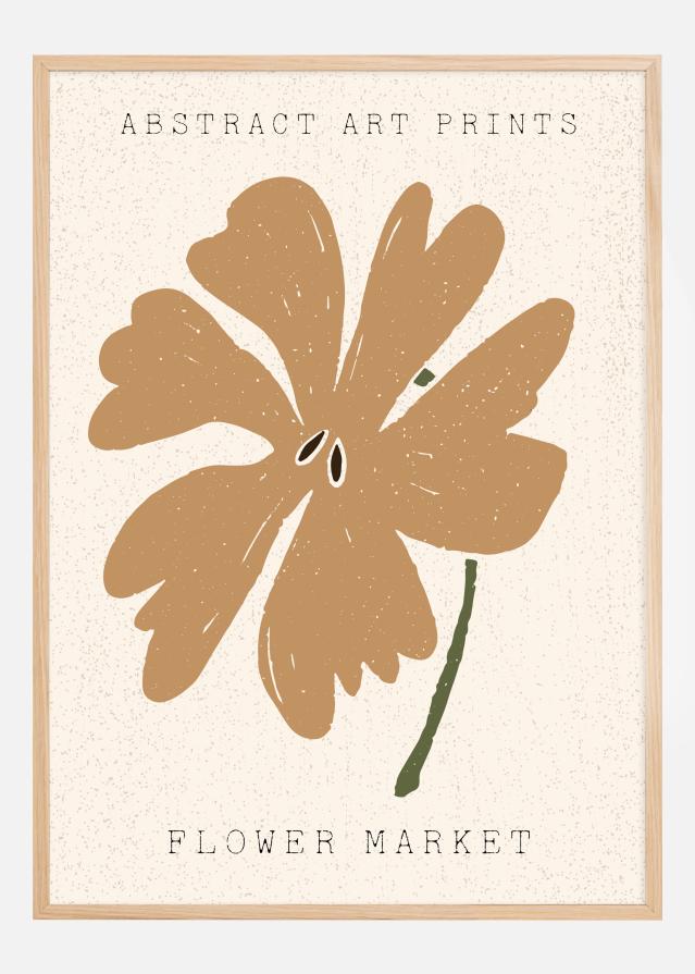 Abstract Art Flower Juliste