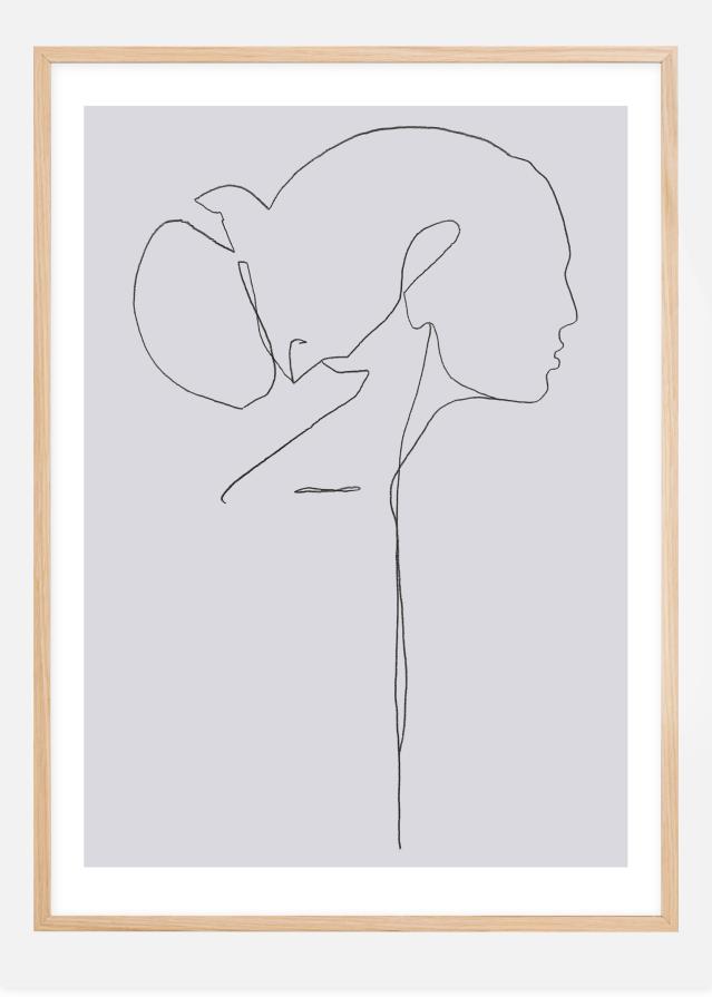 Female lines II Juliste