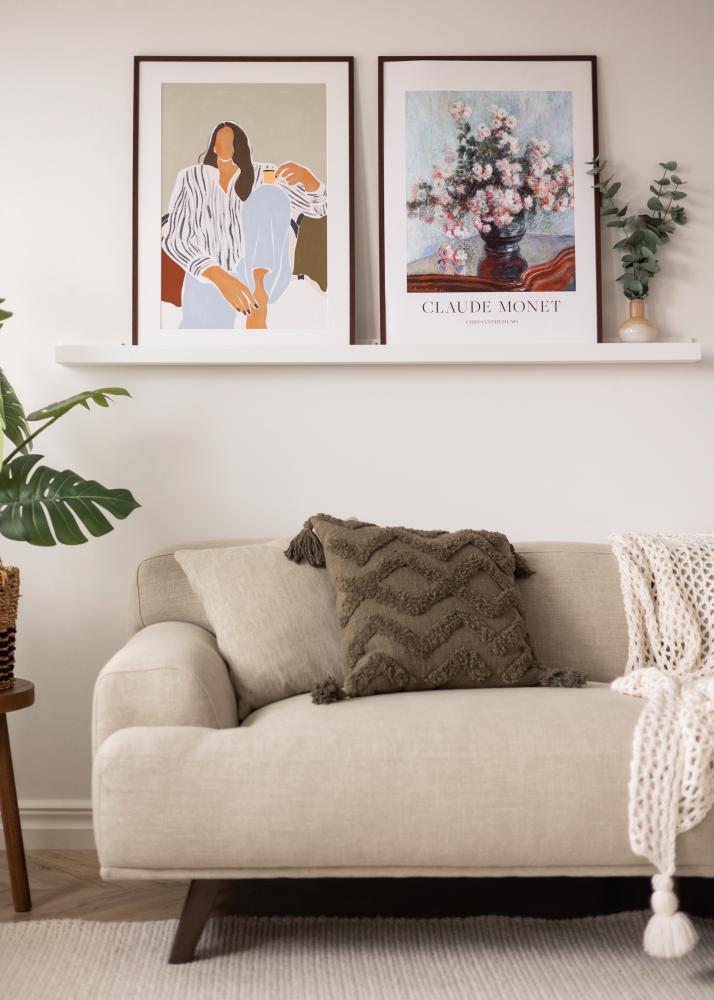 KAILA Tauluhylly Valkoinen 150 cm