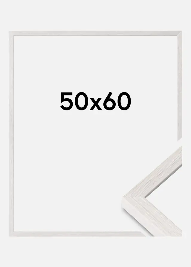 Kehys Ares Akryylilasi White Oak 50x60 cm