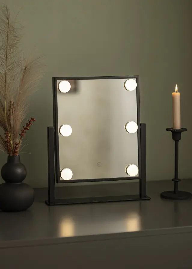 KAILA Meikkipeili VII Musta - 30x36 cm