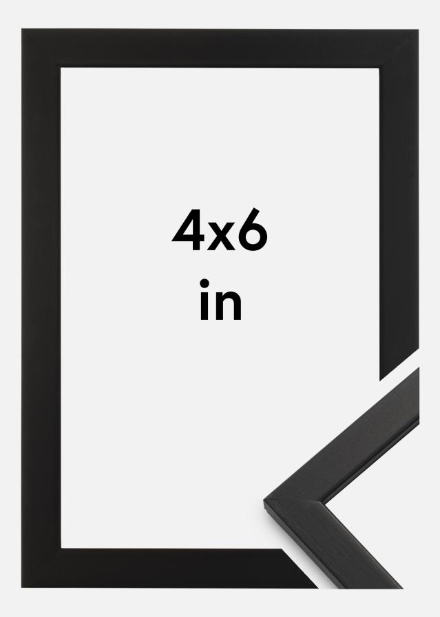 Kehys Edsbyn Akryylilasi Musta 4x6 inches (10,16x15,2 cm)