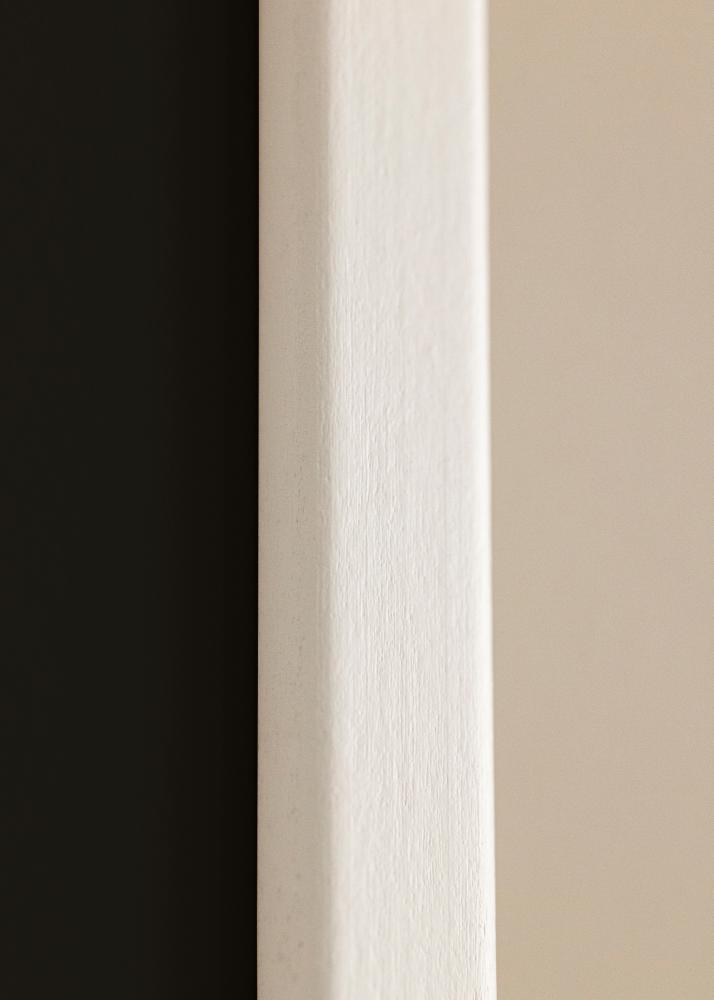 Kehys Kaspar Valkoinen 40x60 cm - Passepartout Musta 30x50 cm