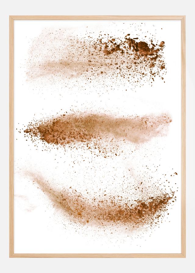 Abstract Art Golden Lines Juliste