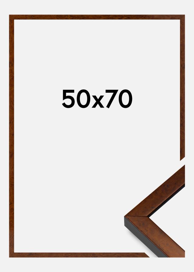 Kehys Ares Akryylilasi Burr Walnut 50x70 cm