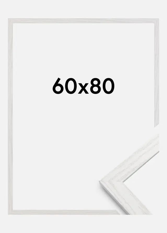 Kehys Stilren Akryylilasi White Oak 60x80 cm