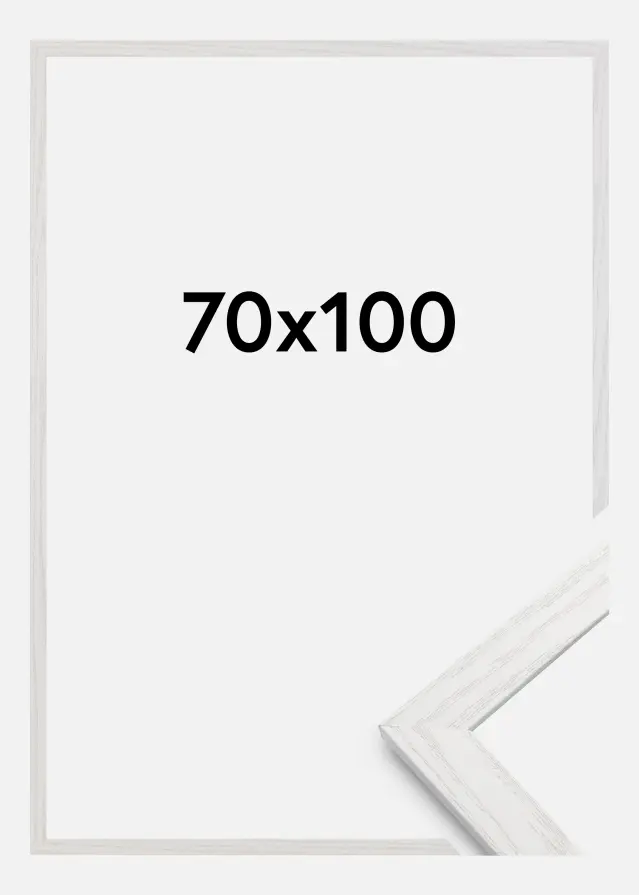 Kehys Stilren Akryylilasi White Oak 70x100 cm