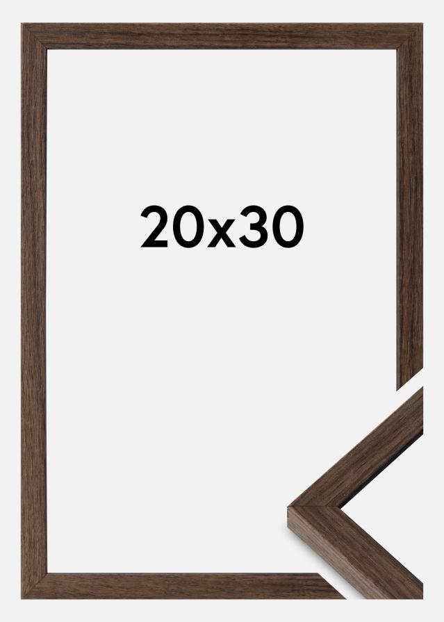 Kehys Ares Akryylilasi Saksanpähkinä 20x30 cm