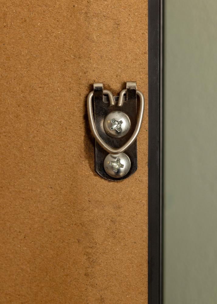 Peili Wismar Hopeanvärinen 40x80 cm