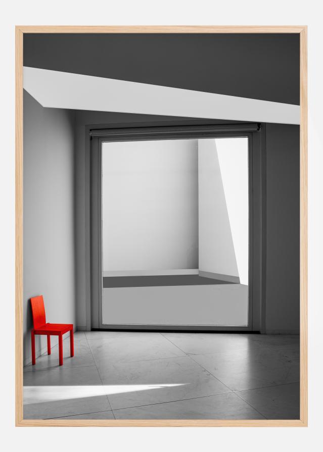 The red chair Juliste