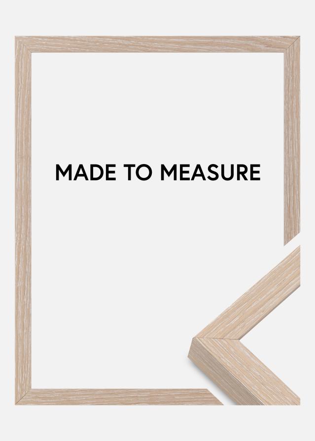 Kehys Björkö - Tammi valkoinen kalkittu - Valinnainen koko