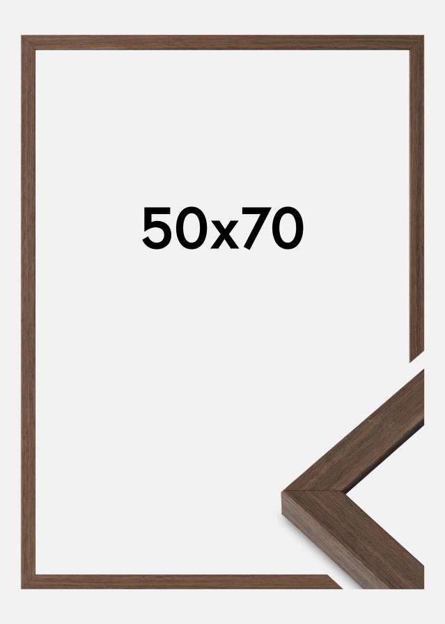 Kehys Hermes Akryylilasi Saksanpähkinä 50x70 cm