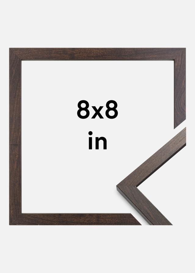 Kehys Trendy Akryylilasi Saksanpähkinä 8x8 inches (20,3x20,3 cm)