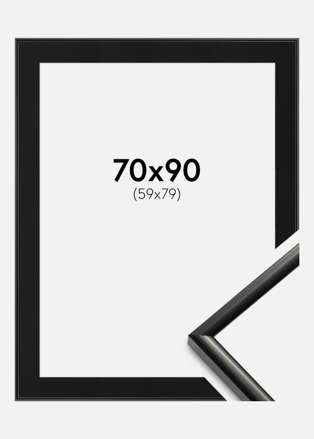 Kehys New Lifestyle Musta 70x90 cm - Paspatuuri Musta 60x80 cm