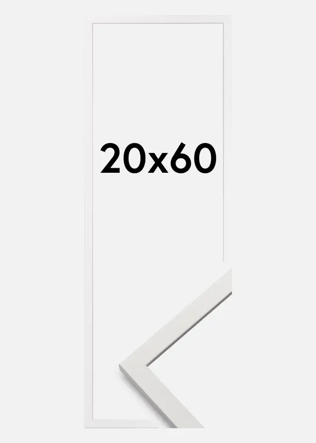 Kehys Edsbyn Valkoinen 20x60 cm