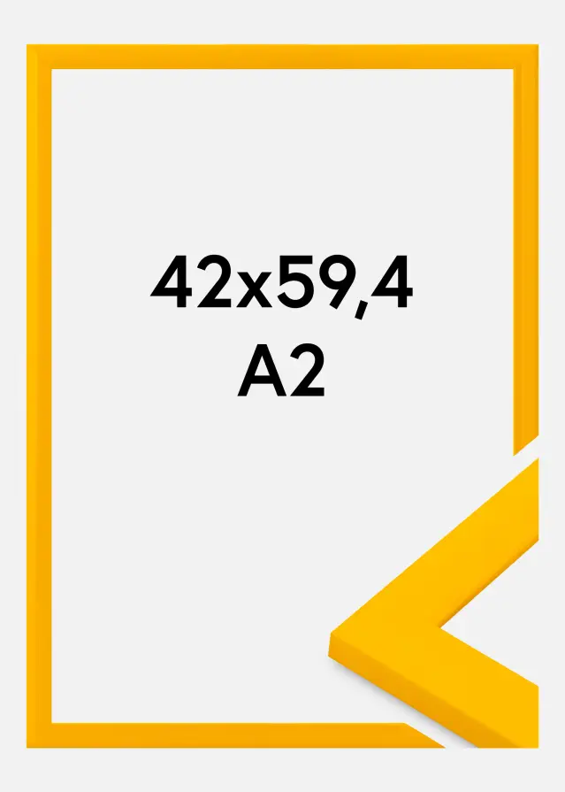 Kehys Dorset Akryylilasi Kulta 42x59,4 cm (A2)