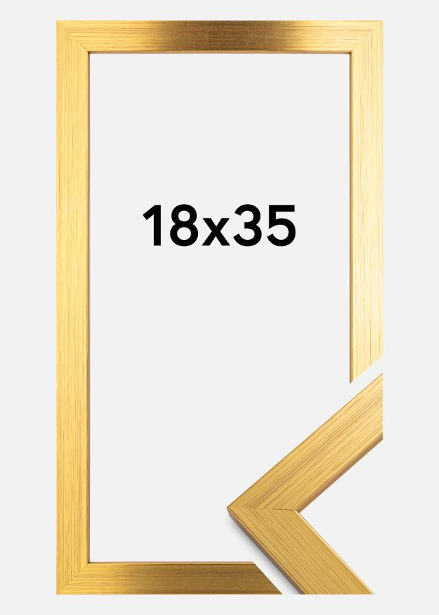 Kehys Gold Wood Akryylilasi 18x35 cm