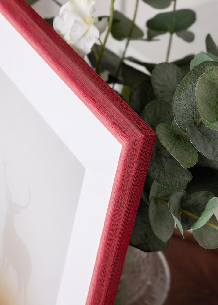 Kehys Cornwall Akryylilasi Tummanpunainen 30x30 cm