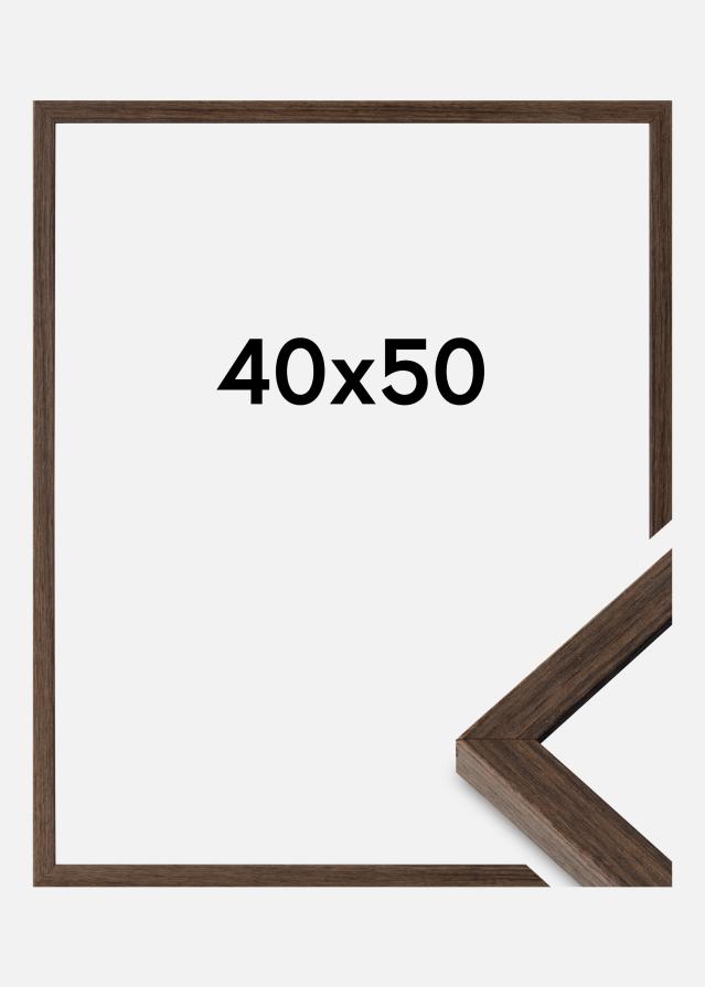 Kehys Ares Akryylilasi Saksanpähkinä 40x50 cm