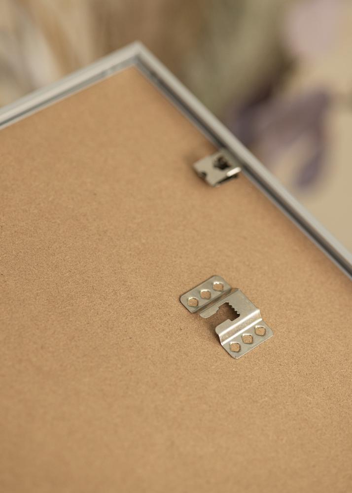 Kehys Galeria Hopeanvärinen 28x35 cm