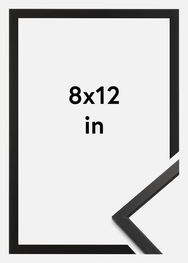 Kehys Edsbyn Akryylilasi Musta 8x12 inches (20,32x30,48 cm)