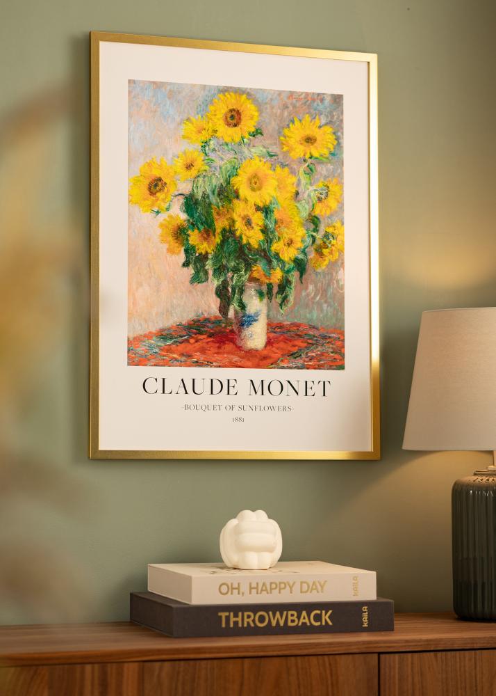 Kehys Minerva Akryylilasi Kulta 45x60 cm