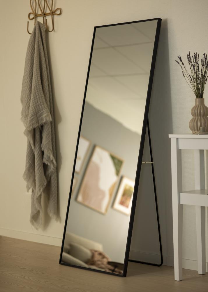 Peili Tall Rectangle Musta 55x150 cm