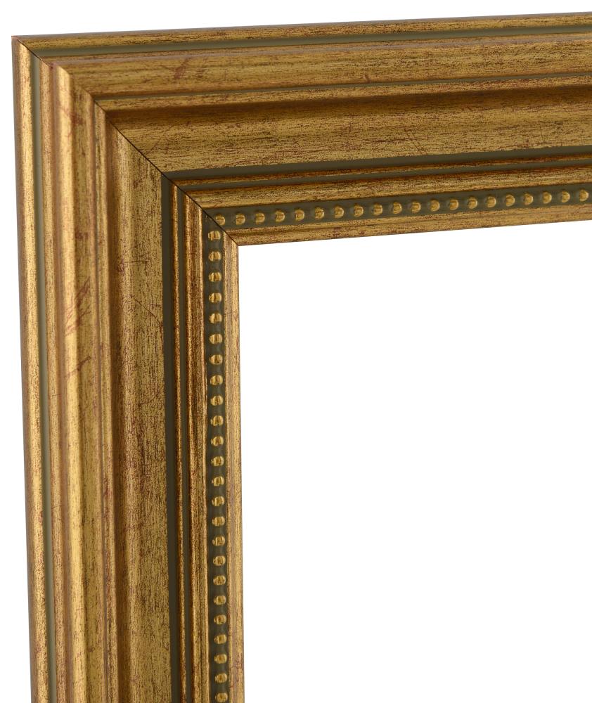 Kehys Haga Kultainen - Omat mitat