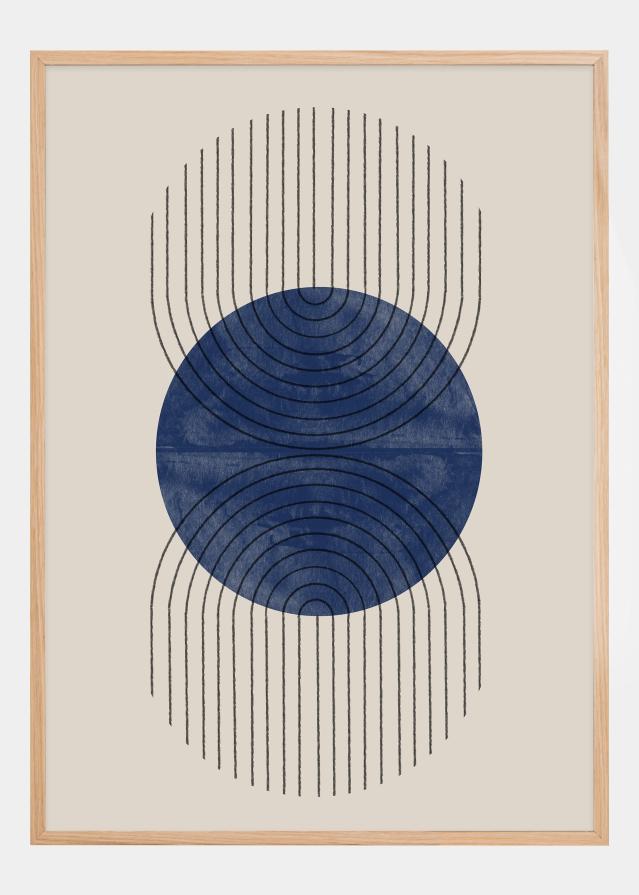 Perfect Point Blue Juliste