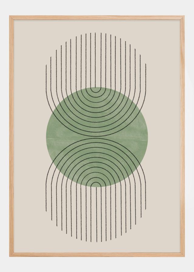 Perfect Point Green Juliste