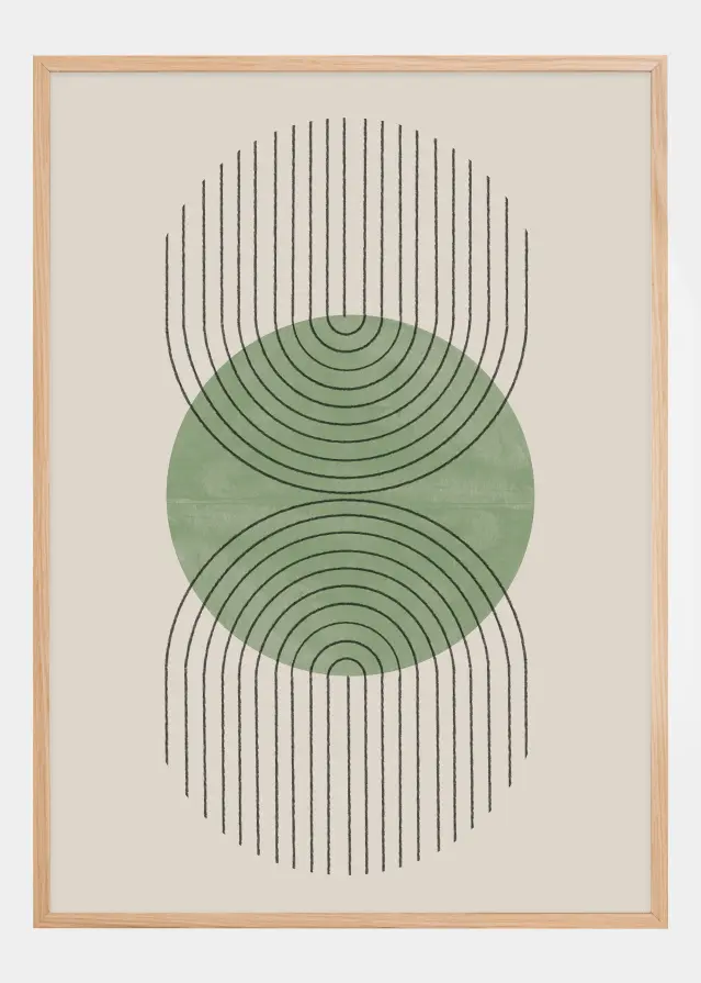 Perfect Point Green Juliste