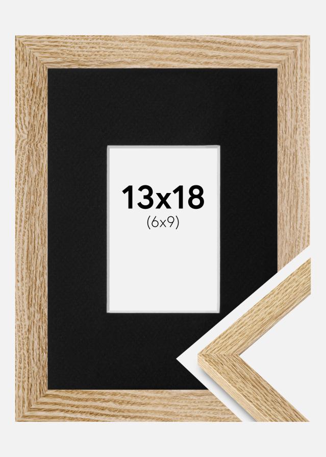 Kehys Selection Tammi 13x18 cm - Paspatuuri Musta 7x10 cm