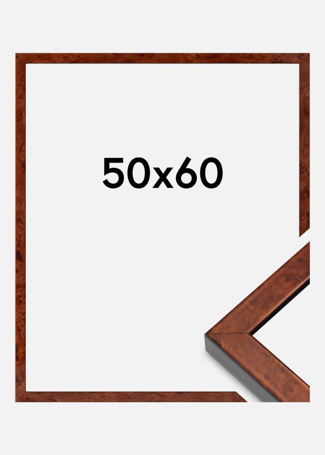 Kehys Hermes Akryylilasi Burr Walnut 50x60 cm