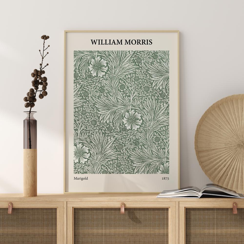 William Morris - Marigold Juliste