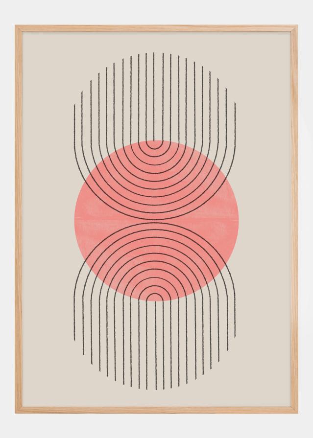 Perfect Point Peach Juliste