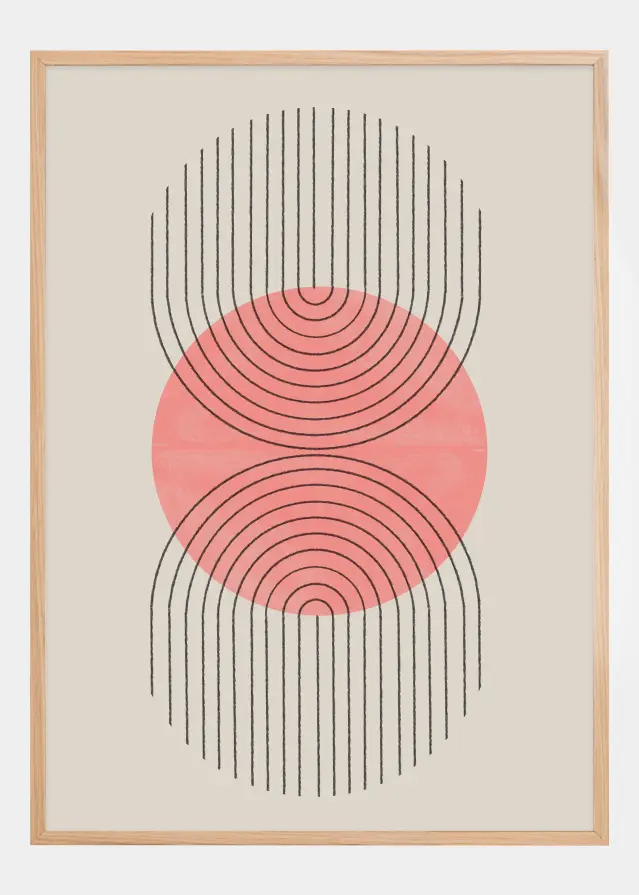 Perfect Point Peach Juliste