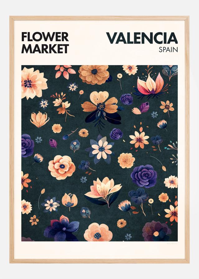 Flower Market - Valencia Juliste