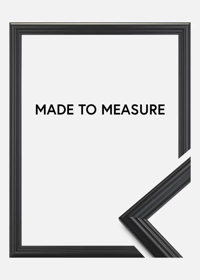 Kehys Siljan Musta - Valitse Oman koon