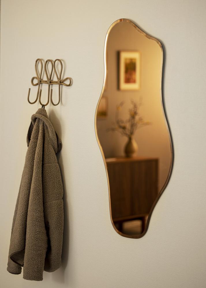 Peili Wave Rose Gold 55x110 cm