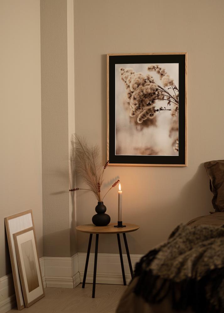 Kehys E-Line Tammi 30x40 cm - Paspatuuri Musta 21x29,7 cm (A4)