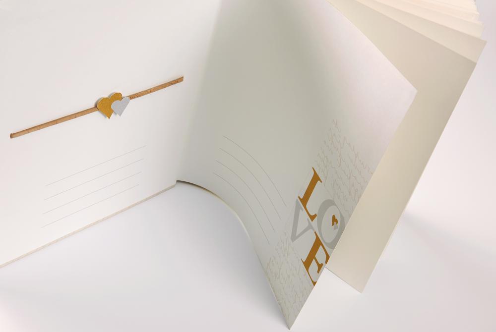 Comunità - 28x30,5 cm (50 Valkoista sivua / 25 lehteä)