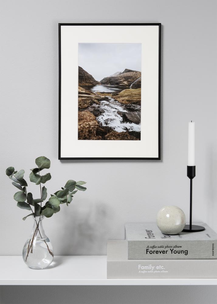 Paspatuuri XL Valkoinen (Valkoinen keskus) 60x80 cm (41x58,4 - A2)