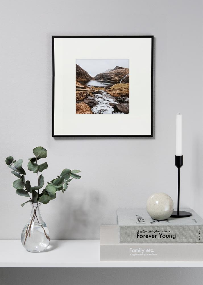 Paspatuuri XL Valkoinen (Valkoinen keskus) 30x30 cm (14x14)