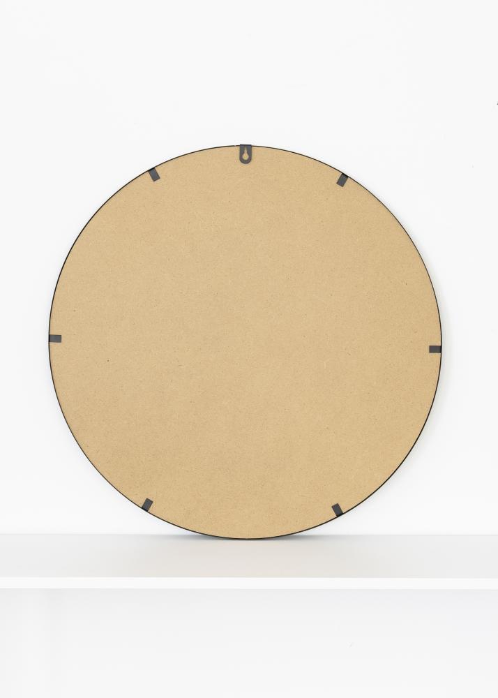 KAILA Pyöreä Peili Triangles - Musta 55 cm Ø