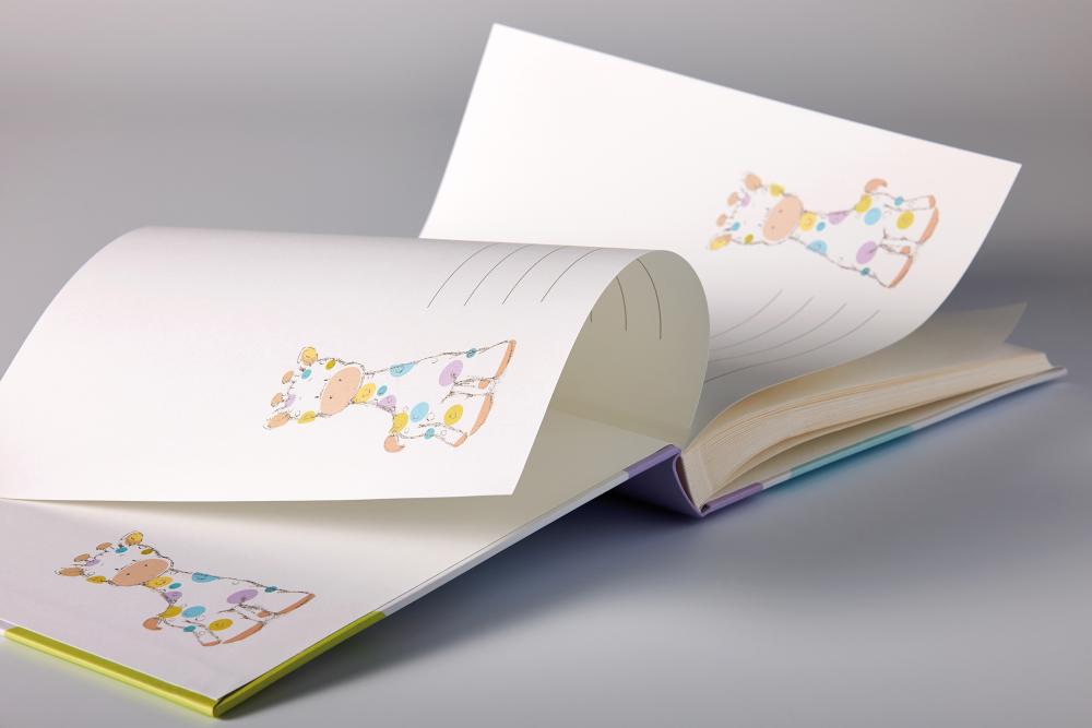 Kima Vauvan-albumi - 28x30,5 (50 Valkoisia sivua / 25 lehteä)