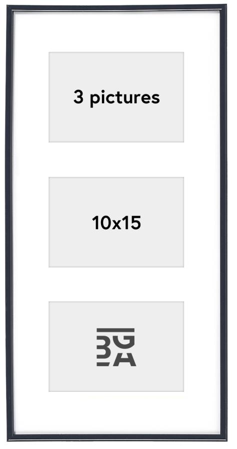 Galeria Musta- 3 kuvalle (10x15 cm)