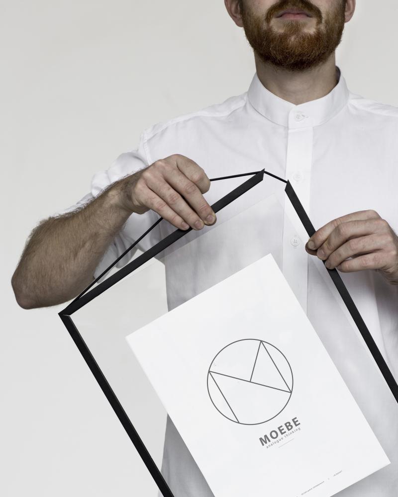 Kehys Moebe Frame Black 29,7x42 cm (A3)