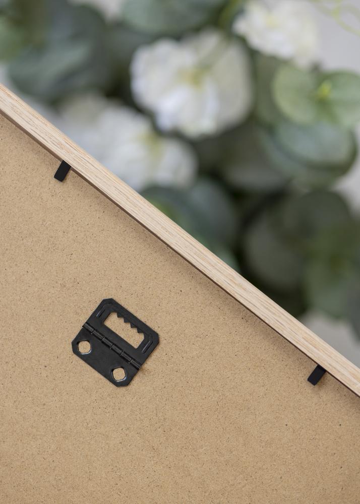 Kehys Kapea Tammi Akryylilasi 32x32 cm