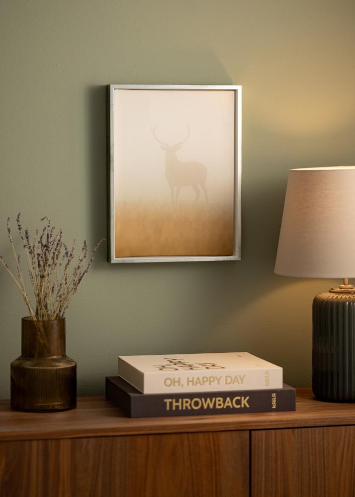 Kehys Geb Canvaskehys Hopea/Valkoinen - Vapaavalintainen Koko