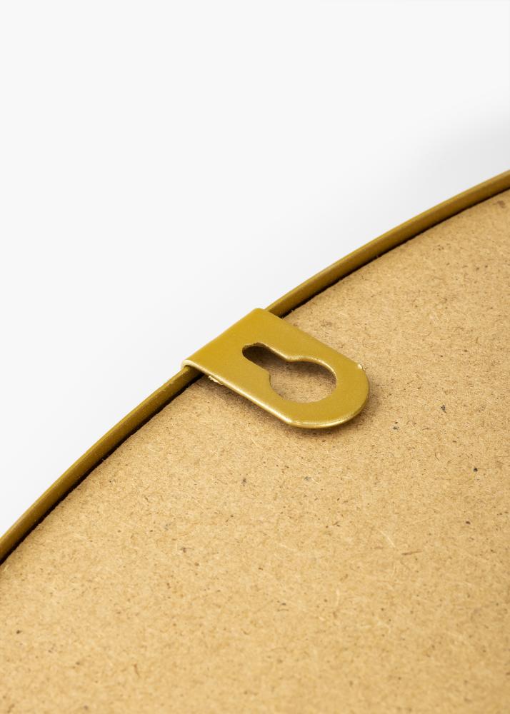 KAILA Pyöreä Peili Triangles - Kullanvärinen 55 cm Ø